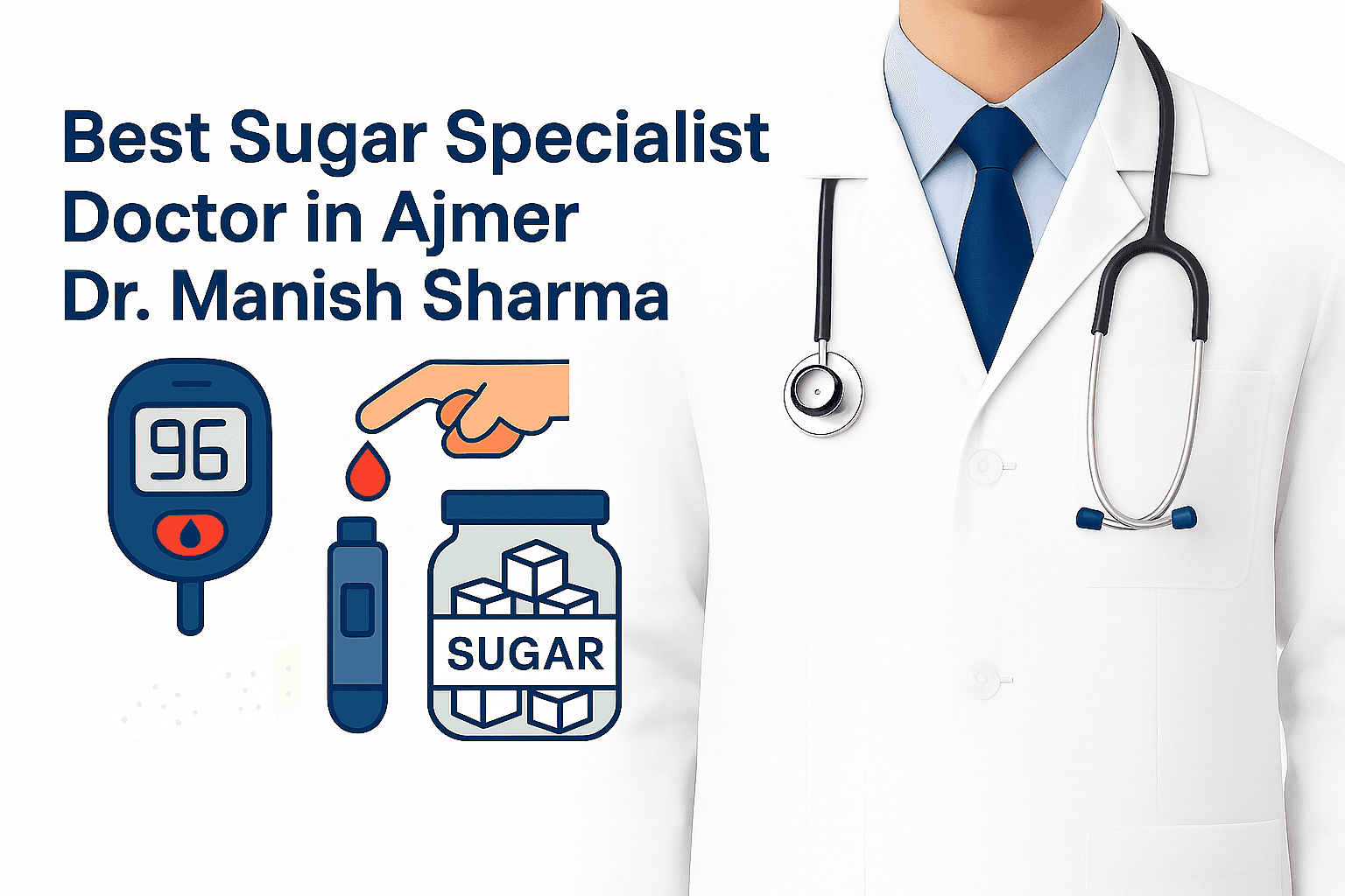 Dr. Manish Sharma - Sugar Specialist Doctor in Ajmer