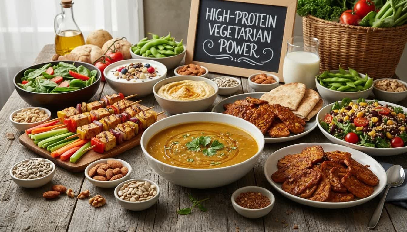 High-Protein Vegetarian Diet Ideas and Meal Plan by Dietitian Gauri Mehra