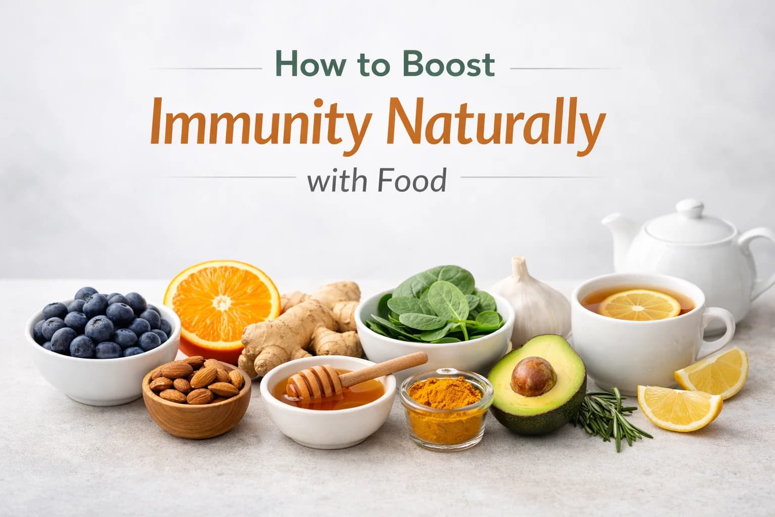 How to Boost Immunity Naturally with Food - Guide by Dietitian Dr. Gauri Mehra, Ajmer